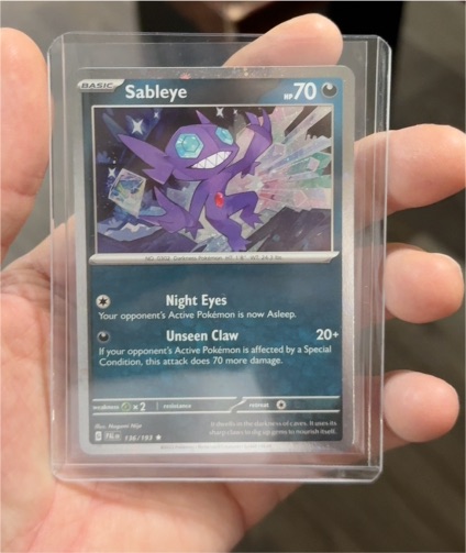 2022 Pokémon #136 Sableye — front