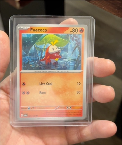 2023 Pokémon SV04: Paradox Rift #023 Fuecoco — front