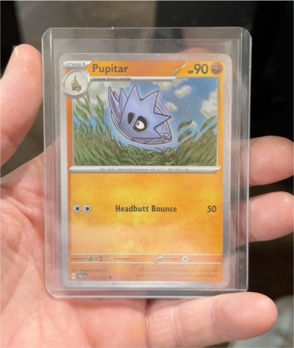 2023 Pokémon TCG Paldea Evolved #111 Pupitar — front