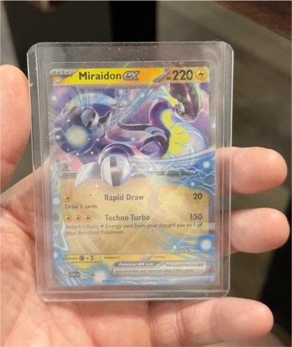2022 Pokémon SV Black Star Promo #143 Miraidon ex — front