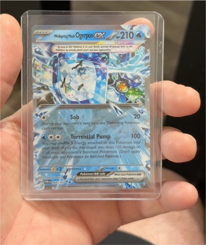 2024 Pokémon SV06 Twilight Masquerade #64 Wellspring Mask Ogerpon EX — front