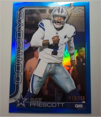 2025 Topps Chrome #79 Dak Prescott — front