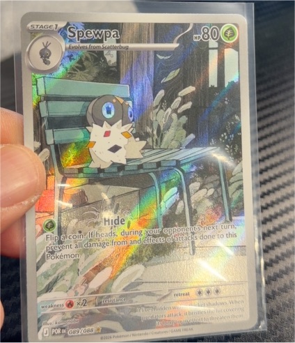 2023 Pokémon Perfect Order #089 Spewpa — front