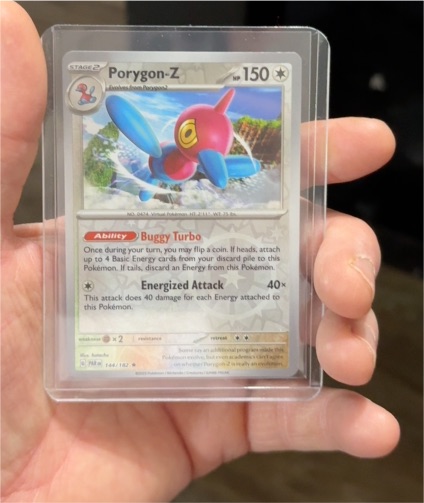 2022 Pokémon Scarlet & Violet Paradox Rift #144 Porygon-Z — front