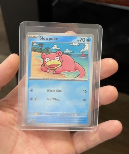 2022 Pokémon Scarlet & Violet Prismatic Evolutions #018 Slowpoke — front