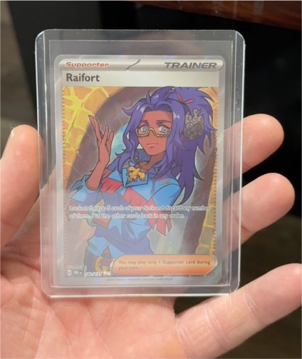 2022 Pokémon TCG Scarlet & Violet Prismatic Evolutions #142 Raifort — front