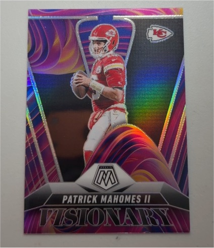 2025 Panini Mosaic #12 Patrick Mahomes II Visionary — front