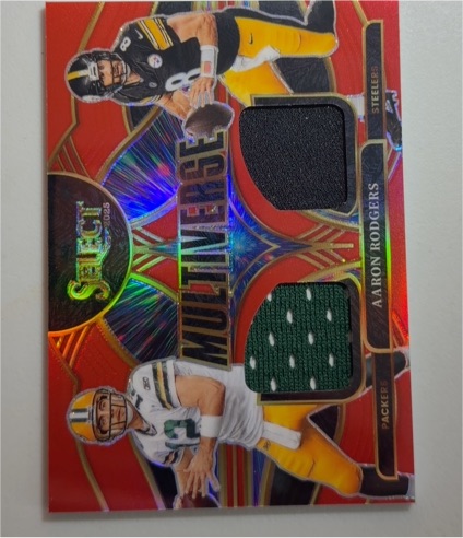2025 Panini Select Multiverse #MVJ-ARS Aaron Rodgers — front