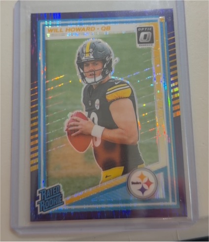 2025 Donruss Optic #233 Will Howard — front