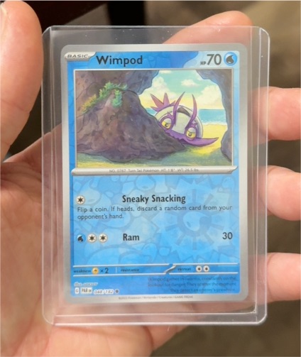 2023 Pokemon Scarlet & Violet Paradox Rift #048 Wimpod — front