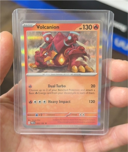 2022 Pokémon #22 Volcanion — front