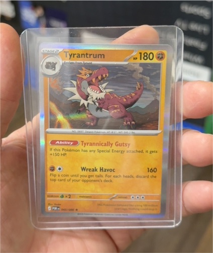 2016 Nintendo Pokémon TCG Perfect Order #045 Tyrantrum — front
