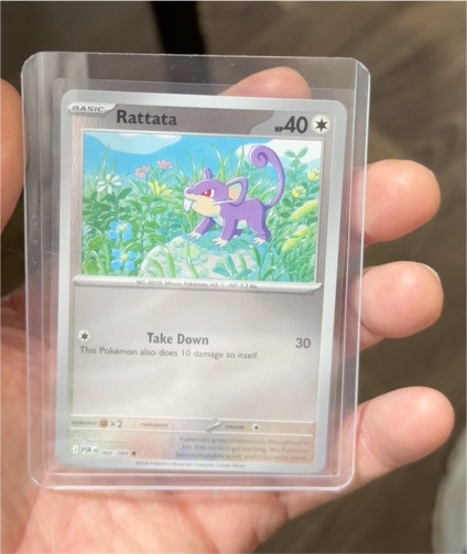 2026 Pokémon Perfect Order #060 Rattata — front