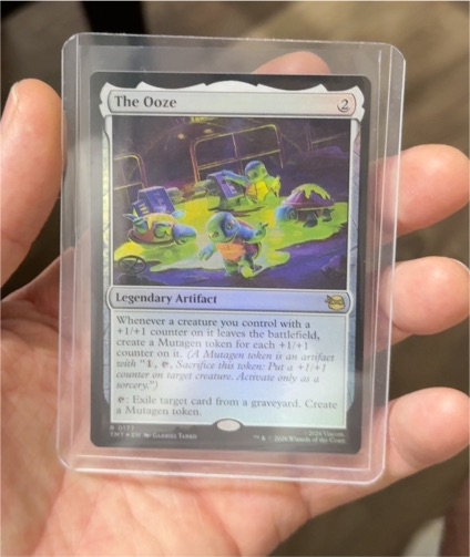 2026 Magic: The Gathering #177 The Ooze — front