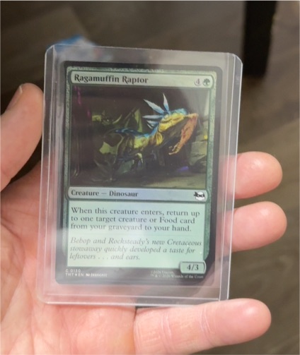 2023 MTG Teenage Mutant Ninja Turtles #130 Ragamuffin Raptor — front