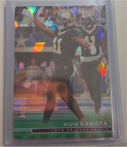 2021 Panini Mosaic #213 Alvin Kamara — front