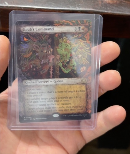 2007 Magic: The Gathering #340 Grub's Command — front