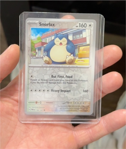 2024 Pokémon #136 Snorlax — front