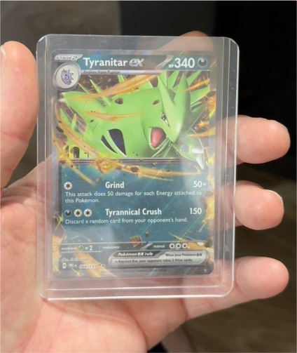 2016 Pokémon TCG Prismatic Evolutions #64 Tyranitar ex — front