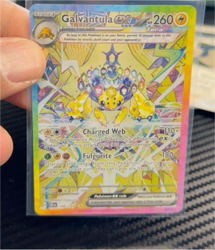 Galvantula ex 168/142 SV07: Stellar Crown — front