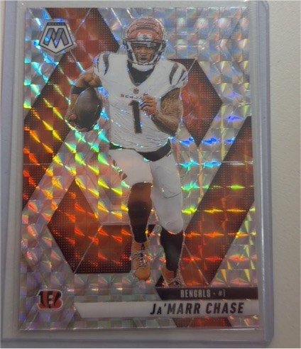 2025 Panini Mosaic #11 Ja'Marr Chase — front