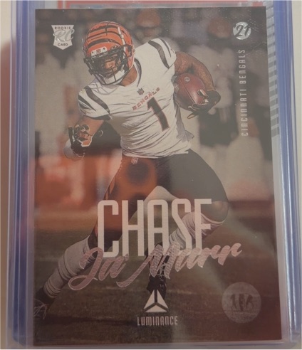 2021 Panini Chronicles Luminance #212 Ja'Marr Chase — front