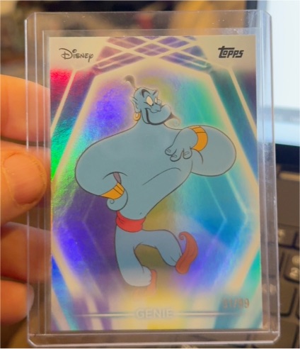 2026 Topps Disney Neon #29 Genie — front