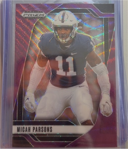 2025 Panini Prizm Draft Picks #191 Micah Parsons — front