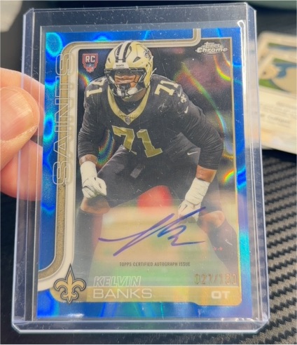 2025 Topps Chrome #RA-KB Kelvin Banks — front