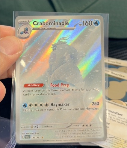2025 Pokémon TCG Stellar Crown #149 Crabominable — front