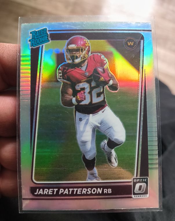 2021 Donruss Optic #297 Jaret Patterson — front
