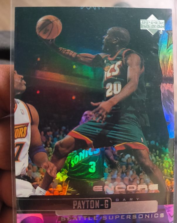 1999-00 Upper Deck Encore #75 Gary Payton — front