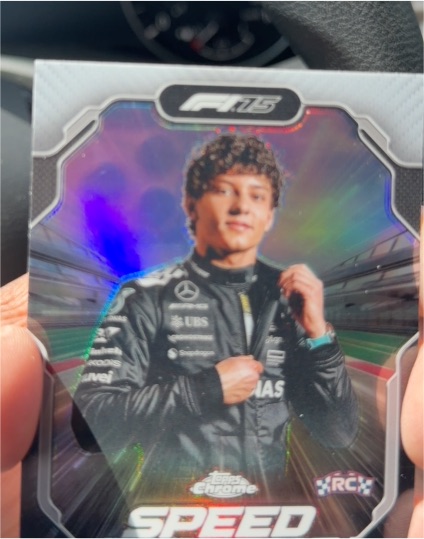 2025 Topps Chrome Formula 1 Speed Demons #SD-1 Kimi Antonelli — front