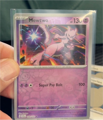 2024 Pokémon TCG SV07: Stellar Crown #059 Mewtwo — front