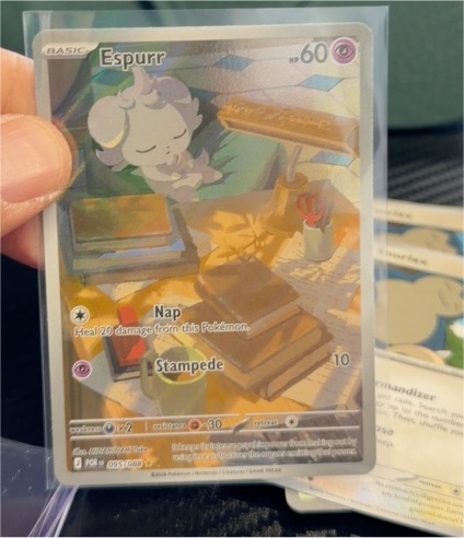 2023 Pokémon Paldea Evolved #095 Espurr — front