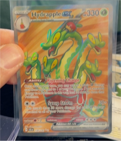2024 Pokémon TCG Stellar Crown #156 Hydrapple EX — front