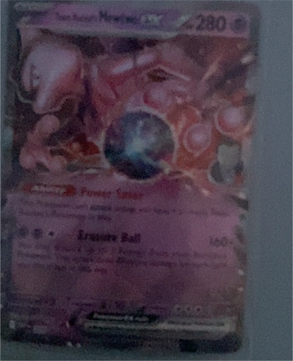 2023 Pokémon Team Rocket's Mewtwo ex #205 Scarlet & Violet Promo — front