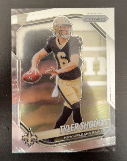 2025 Panini Prizm #327 Tyler Shough Rookie — front