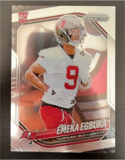 2025 Panini Prizm #351 Emeka Egbuka — front