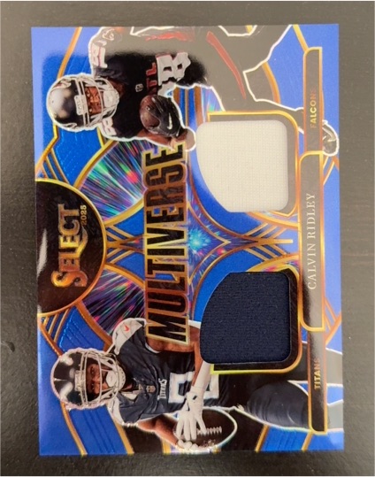 2025 Panini Select Multiverse #MVJ-CRY Calvin Ridley — front