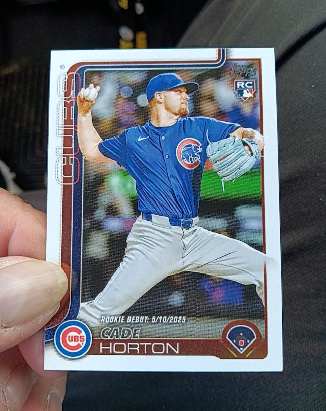 2025 Topps Update #US214 Cade Horton — front