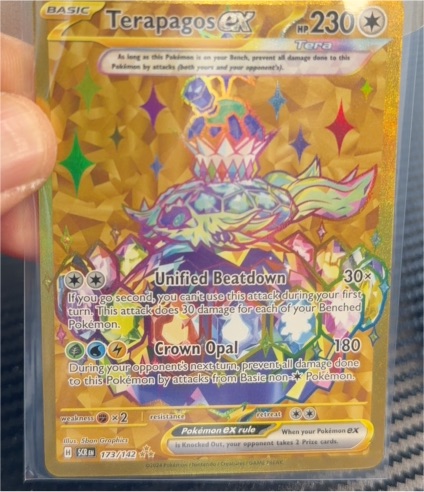 2022 Pokémon TCG #173/142 Terapagos ex — front