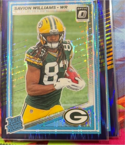 2025 Panini Donruss Optic #221 Savion Williams — front