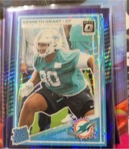 2025 Donruss Optic #216 Kenneth Grant — front
