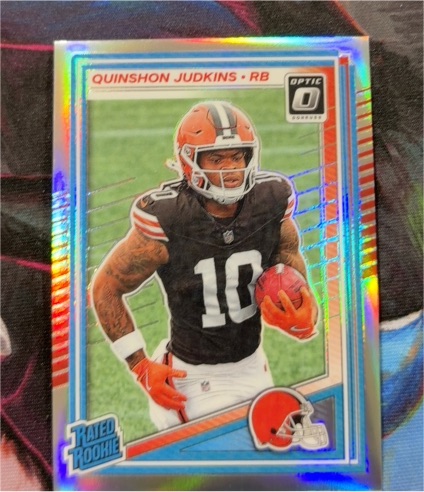 2025 Panini Donruss Optic #252 Quinshon Judkins — front