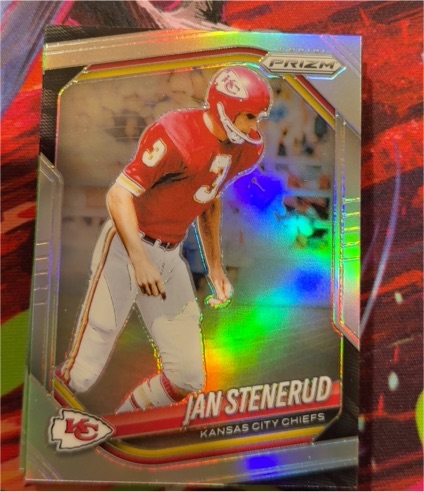 2025 Panini Prizm #204 Jan Stenerud — front