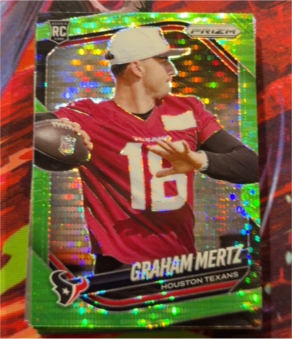 2025 Panini Prizm #392 Graham Mertz — front