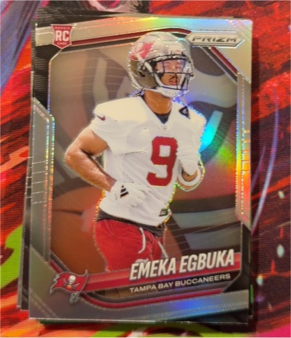 2025 Panini Prizm #351 Emeka Egbuka — front