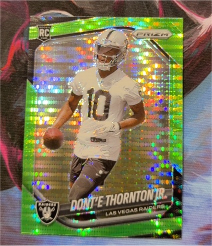 2025 Panini Prizm #369 Dont'e Thornton Jr — front