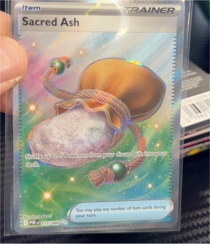 2026 Pokémon TCG #115 Sacred Ash — front
